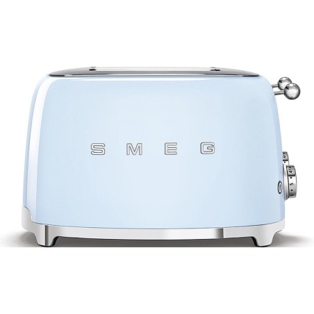 Smeg 50s Style TSF03PBEU Toaster in Pastel Blue - Retro Design for Perfectly Toasted Breakfasts!